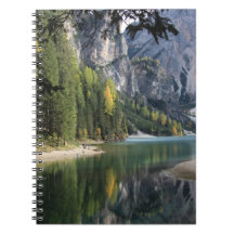 Lac alpin et reflets - cahier photographique