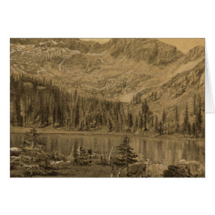 Lac alpin, sommet du Cerro Blanco