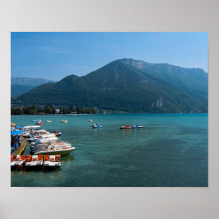 Lac Annecy, France - Poster