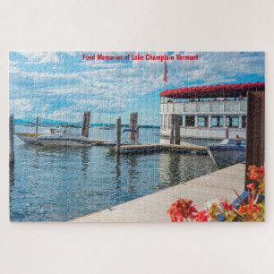 Lac Champlain Vermont. Jigsaw Puzzle