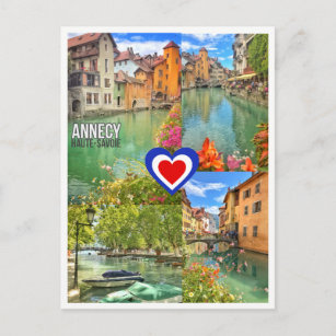 Lac d'Annecy - Carte postale