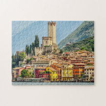Lac de Garde Italie Jigsaw Puzzle