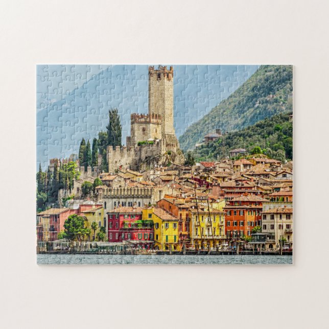 Lac de Garde Italie Jigsaw Puzzle (Horizontal)