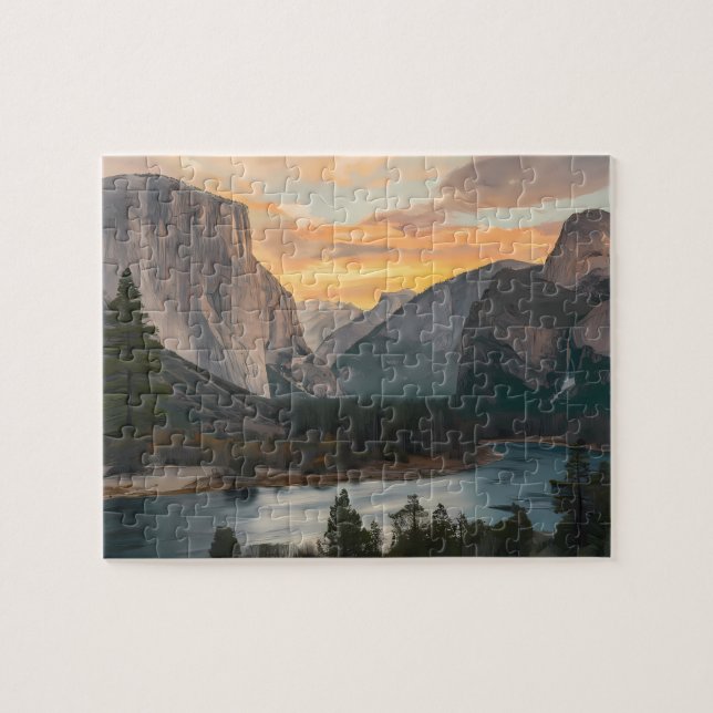 Lac de la Sierra Nevada - Puzzle (Horizontal)