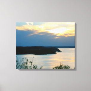 LAC DE L'OZARKS SUR LA TOILE