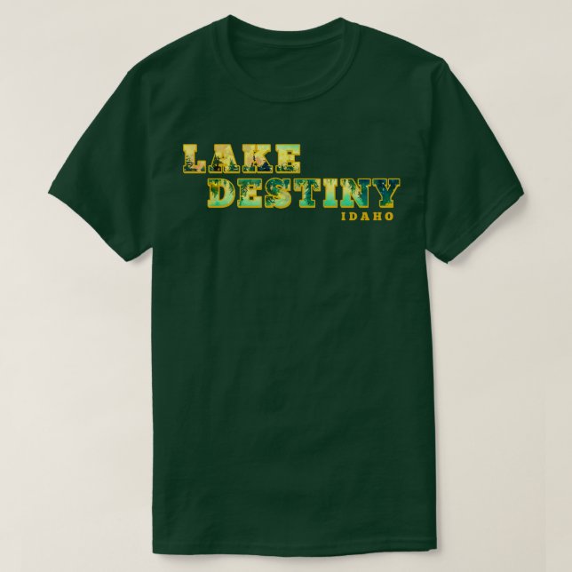 Lac Destiny Idaho TShirt (Design devant)
