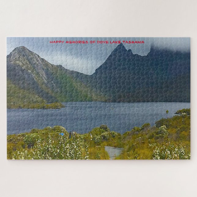 Lac Dove Tasmanie Australie Puzzle (Horizontal)