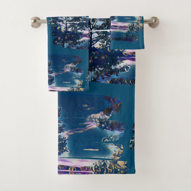 lac en bleu (En situation)