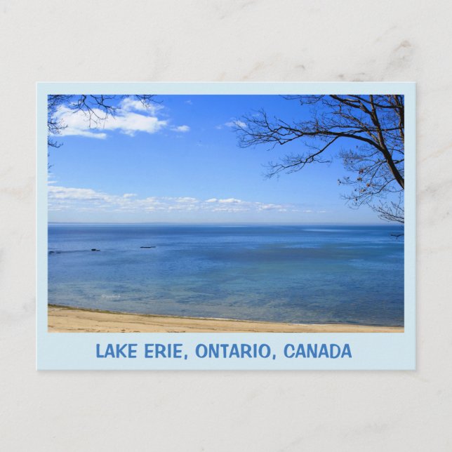 Lac Erie, Ontario, Canada, jjhelene Carte postale (Devant)
