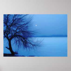 Lac gelé - Poster