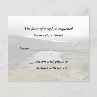 Lac Glanmore de Healy Pass Irlande.