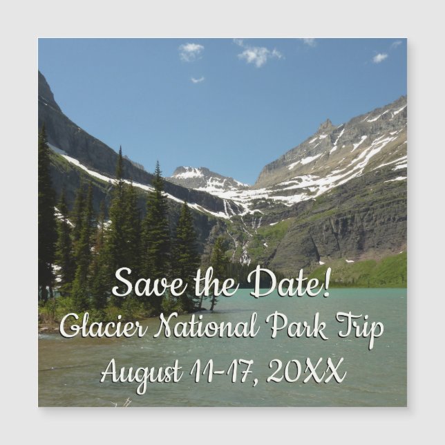 Lac Grinnell au Glacier National Park (Devant)