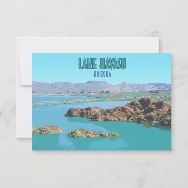 Lac Havasu Arizona Vintage (Devant)