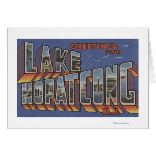 Lac Hopatcong, New Jersey - grandes scènes de