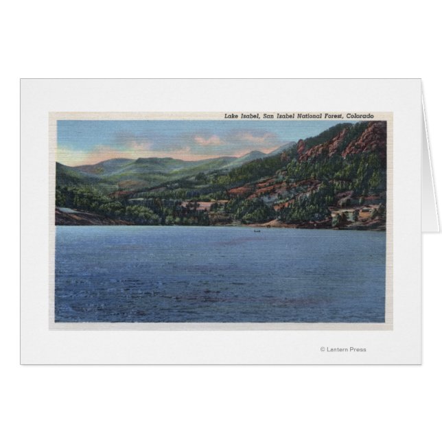 Lac Isabel, Colorado (Devant horizontal)