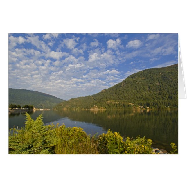Lac Kootenay à Nelson Colombie-Britannique (Devant horizontal)