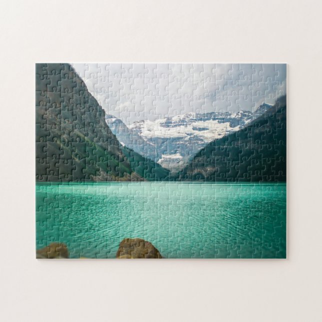 Lac Louise Banff Alberta. Puzzle (Horizontal)