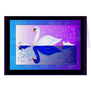 Lac magique swan par Debbie Jensen