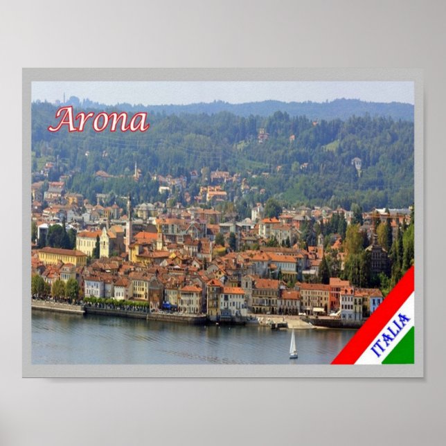 Lac Majeur - Arona - Poster (Devant)