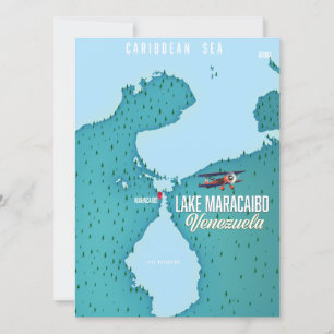 Lac Maracaibo, Venezuela navigation cartographique