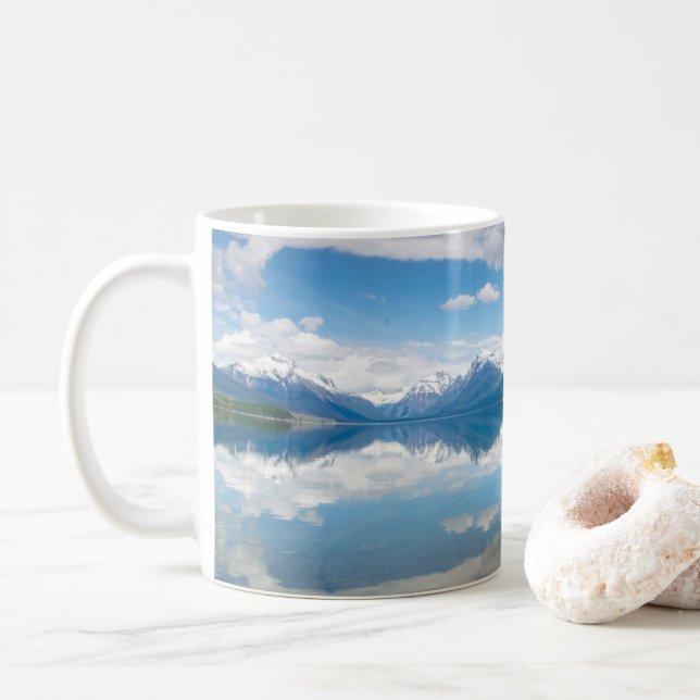 Lac McDonald Parc national du Glacier Mug (Avec donut)