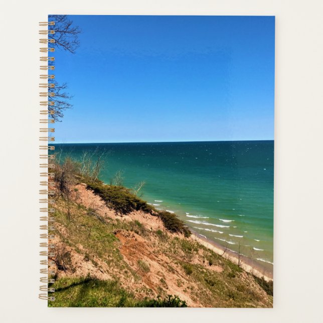 Lac Michigan, Port Washington, Wisconsin (Devant)
