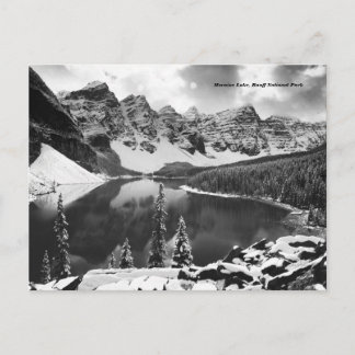 Lac Moraine, parc national Banff Carte postale