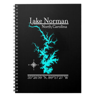 Lac Norman Caroline du Nord Cahier de coordonnées