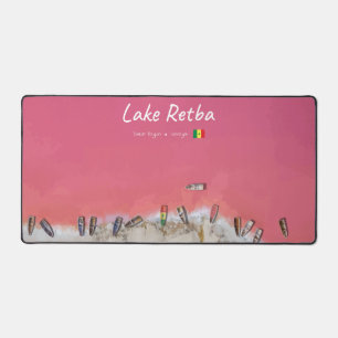 Lac Retba, Sénégal - Bateaux du lac rose