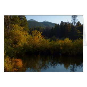 Lac Sprague à l'automne