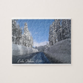 Lac Tahoe, CA avec beaucoup de Puzzle de neige