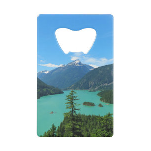 Lac Turquoise de Snowy Mountain à Washington