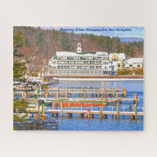 Lac Winnipesaukee New Hampshire. Jigsaw Puzzle