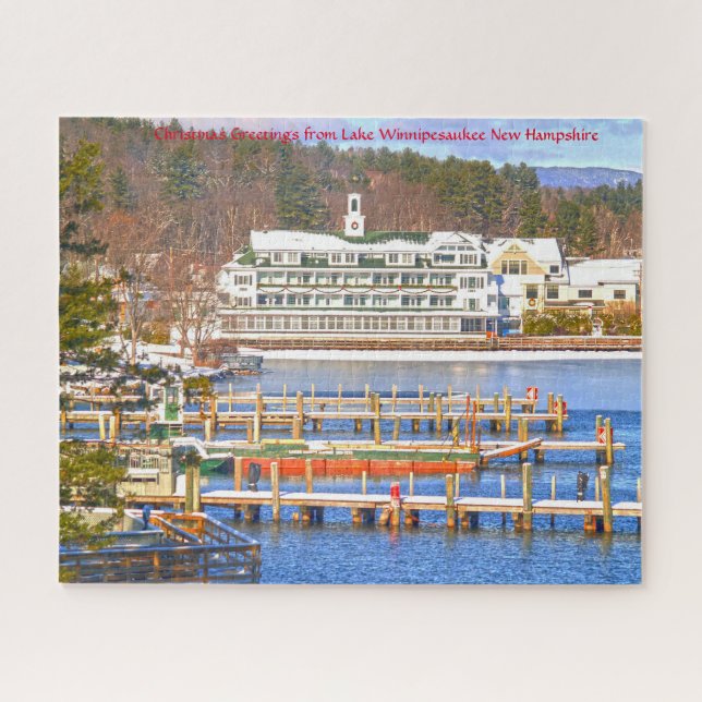 Lac Winnipesaukee New Hampshire. Jigsaw Puzzle (Horizontal)