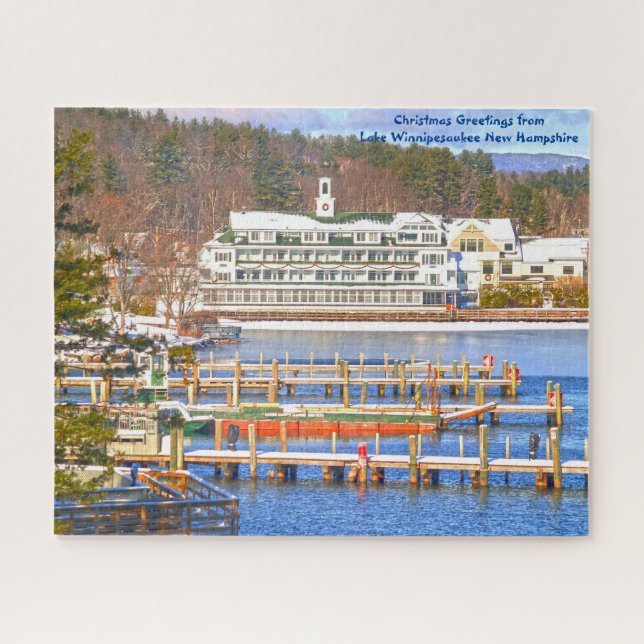 Lac Winnipesaukee New Hampshire. Puzzle (Horizontal)