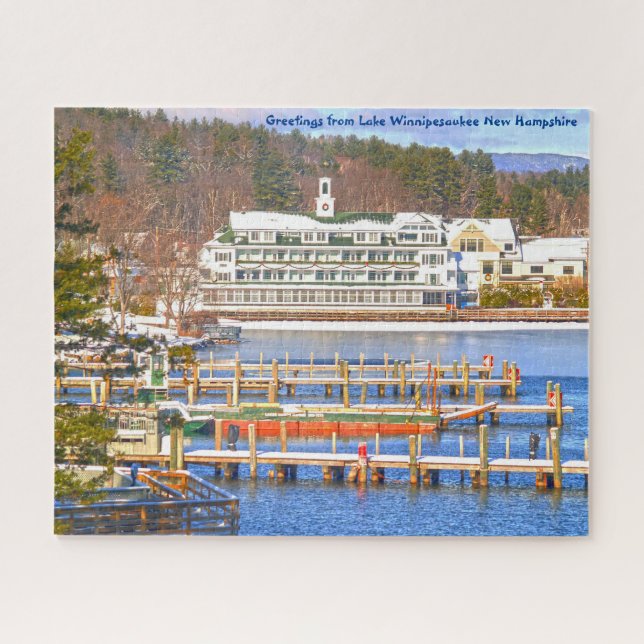 Lac Winnipesaukee New Hampshire. Puzzle (Horizontal)