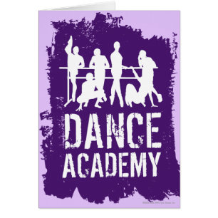 L'académie de danse silhouette le logo