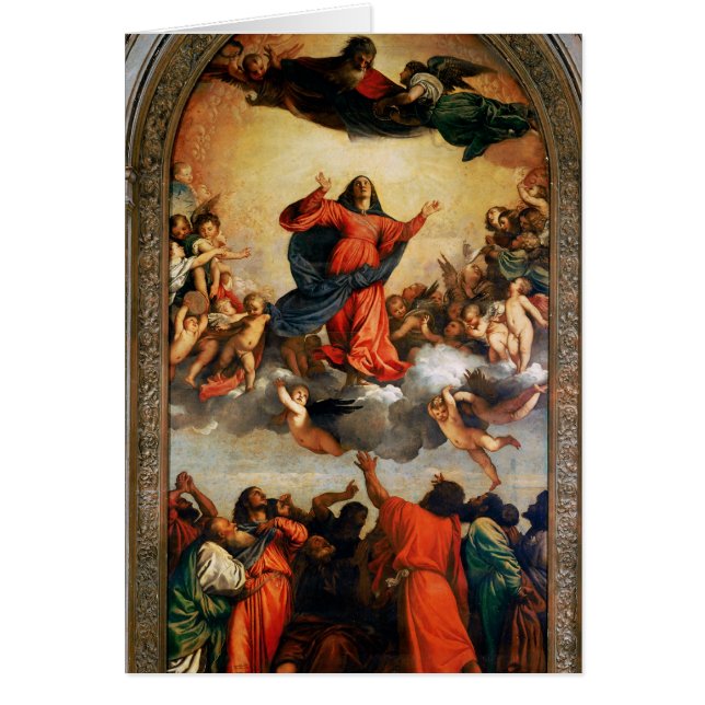 L'acceptation de la Vierge, 1516-18 (Devant)