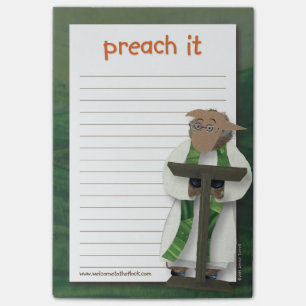 L'accueil 2014 au troupeau "le prêchent" post-it