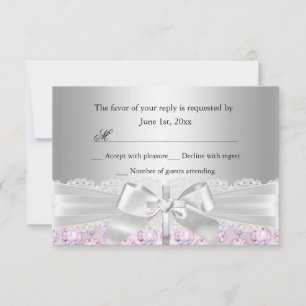 Lace Croix & Bijoux Baptême/Christening RSVP
