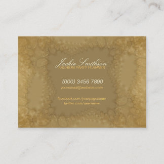 Lace Romance avec Logo grand Carte de visite