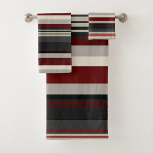 Lâches gris et rouges jettent oreiller
