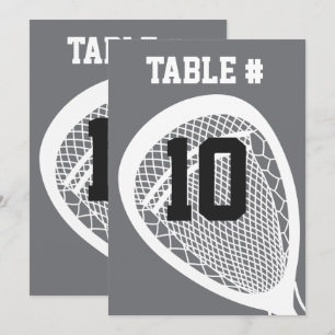 LACROSSE Bar Mitzvah TABLE CARTE DE SIÈGE