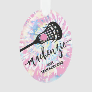 Lacrosse Girls Photo Tie Dye