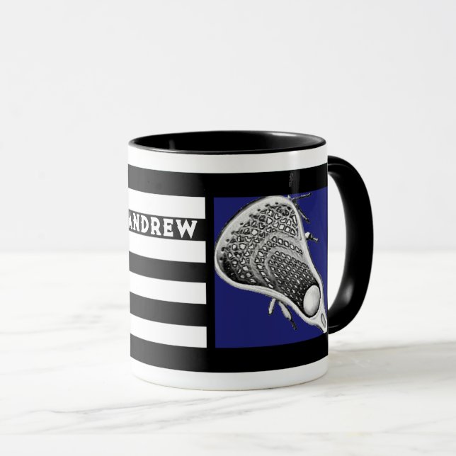 Lacrosse Sports Mug (Devant droit)