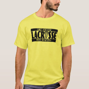 Lacrosse un T-shirt du football