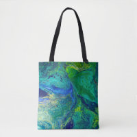 L'acrylique versent le sac fourre-tout
