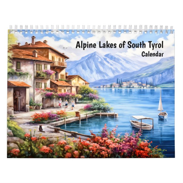 Lacs alpins du Tyrol du Sud - Calendrier (Protection)