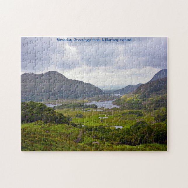 Lacs de Killarney. Puzzle du parc national (Horizontal)