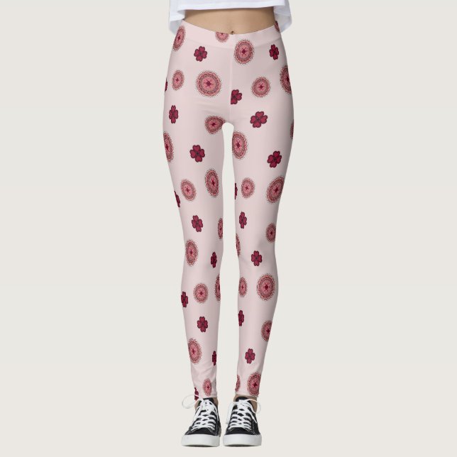 Lacy Valentine's Day Leggings (Devant)